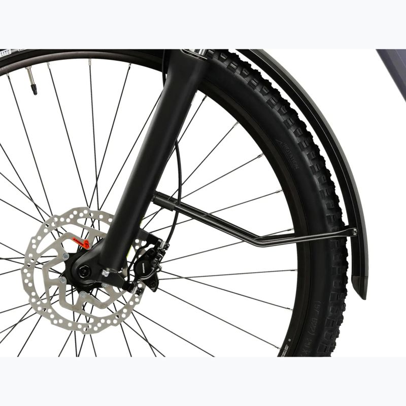 Elektrický bicykel KROSS Influx Suv Hybrid 1.0 820Wh LS gray/black/gloss 7