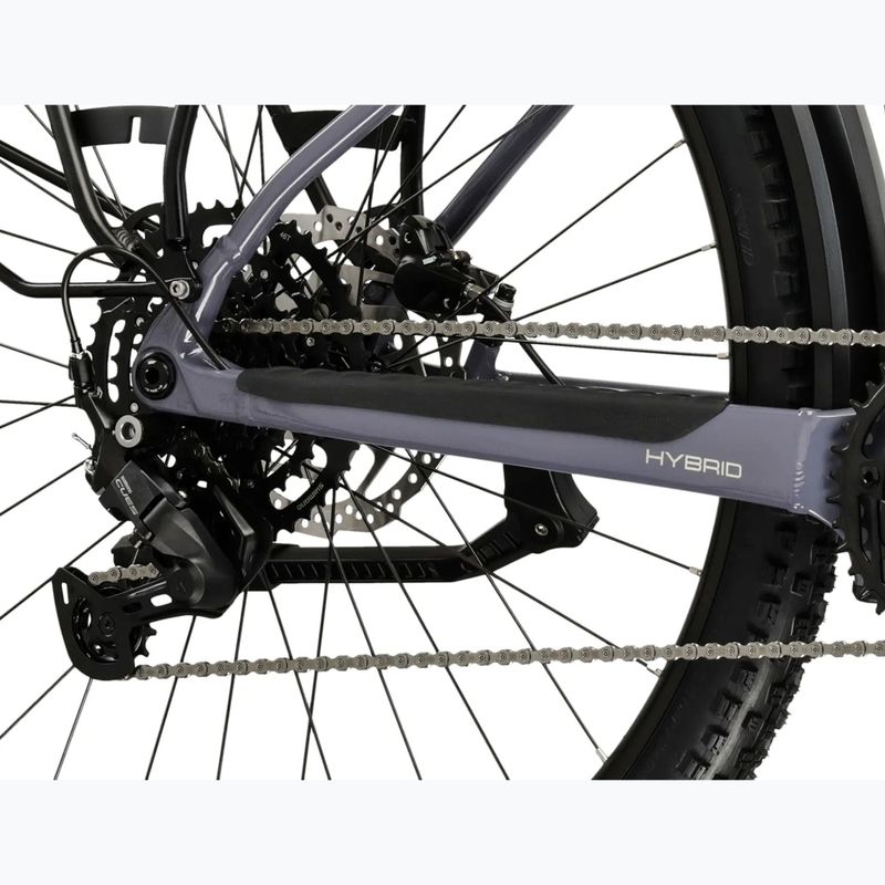 Elektrický bicykel KROSS Influx Suv Hybrid 1.0 820Wh LS gray/black/gloss 8