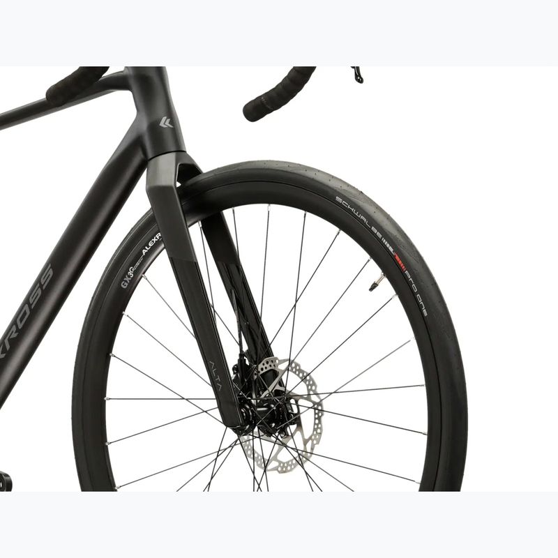 Cestný bicykel KROSS Alta 4.0 black/graphite/matte 7