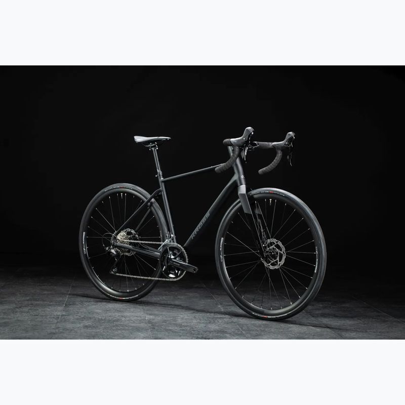 Cestný bicykel KROSS Alta 4.0 black/graphite/matte 14