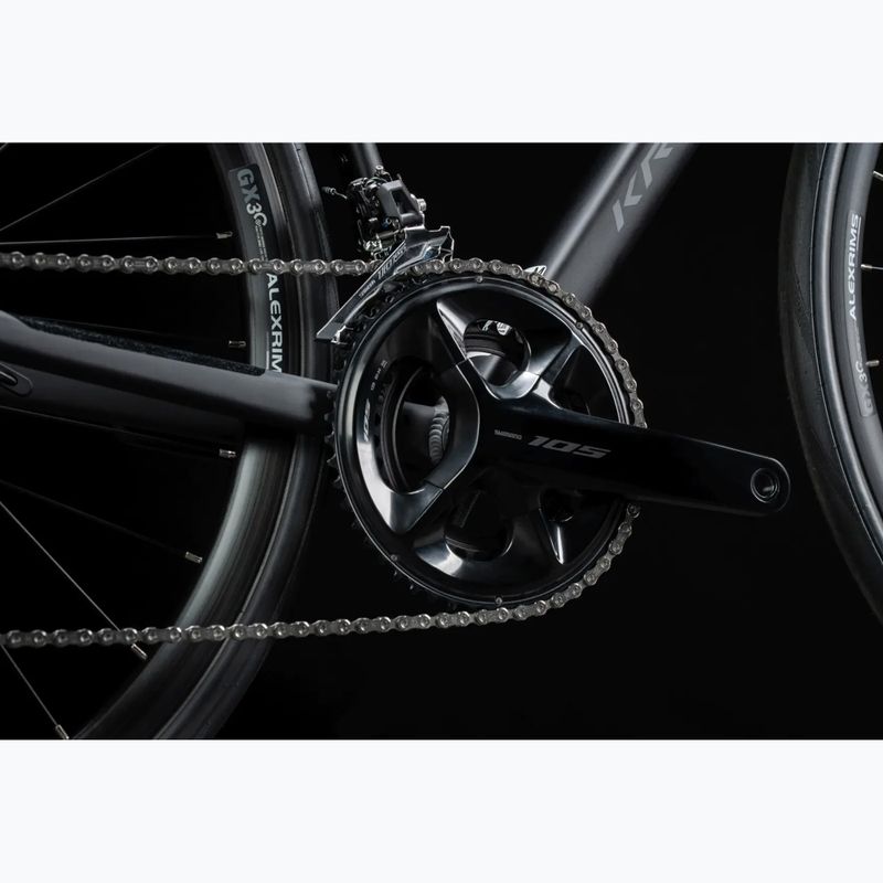 Cestný bicykel KROSS Alta 4.0 black/graphite/matte 18