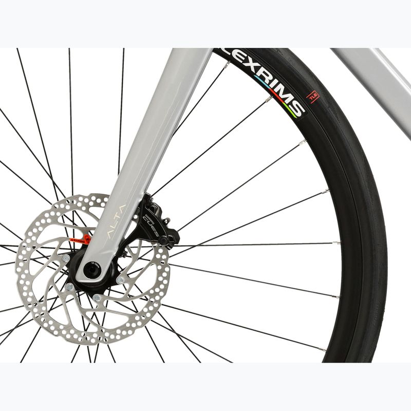 Cestný bicykel KROSS Alta 2.0 silver/turquoise/gloss 6