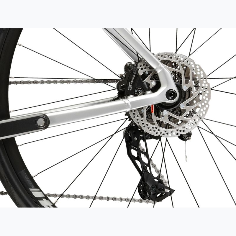 Cestný bicykel KROSS Alta 2.0 silver/turquoise/gloss 9