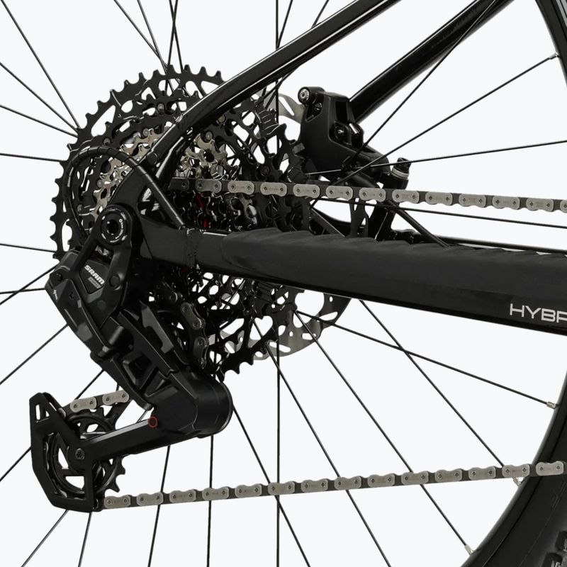 Elektrický bicykel KROSS Influx Hyb 5.0 29 electric 800 Wh black/white/gloss 7