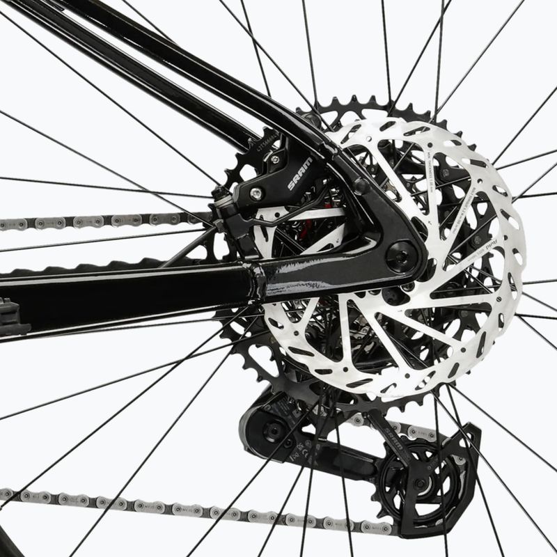 Elektrický bicykel KROSS Influx Hyb 5.0 29 electric 800 Wh black/white/gloss 10