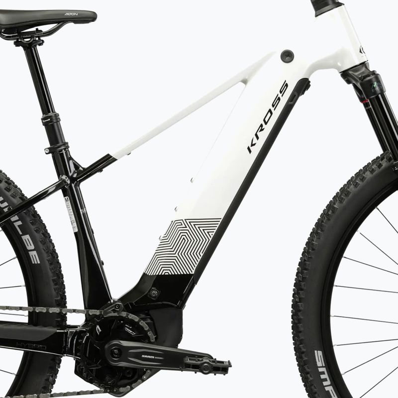 Elektrický bicykel KROSS Influx Hyb 5.0 29 electric 800 Wh black/white/gloss 11