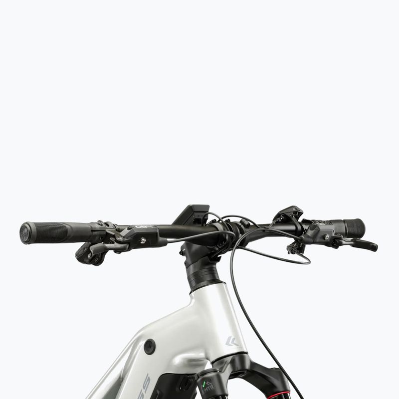Dámsky elektrický bicykel KROSS Influx Hyb 5.0 W 27.5 el. 800 Wh silver/blue/gloss 4