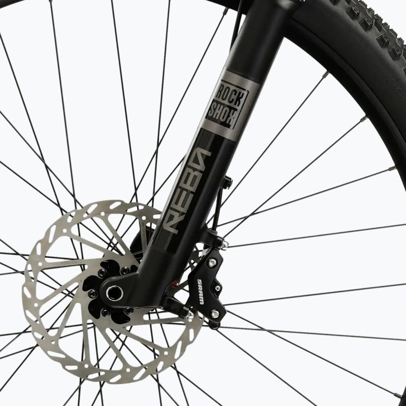 Dámsky elektrický bicykel KROSS Influx Hyb 5.0 W 27.5 el. 800 Wh silver/blue/gloss 7