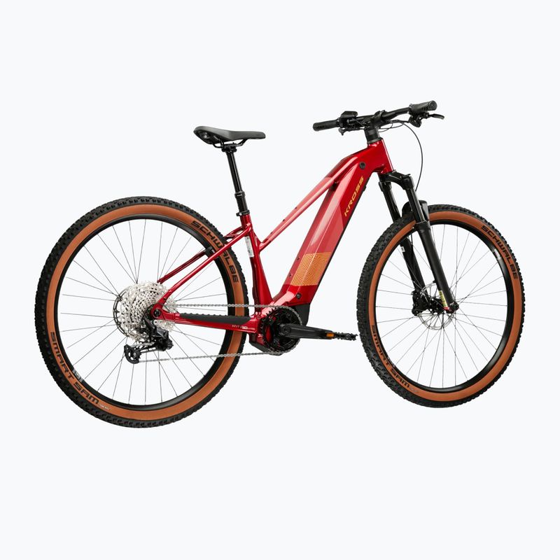 Dámsky elektrický bicykel KROSS Influx Hyb 4.0 W 29 el. 800 Wh ruby/burgundy/gloss 3