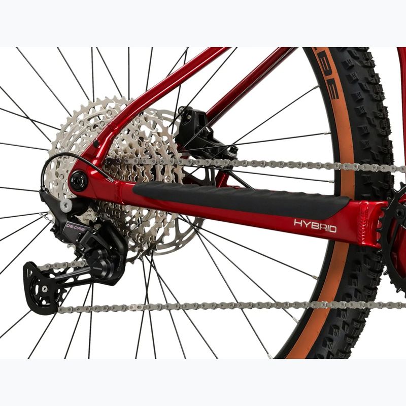 Dámsky elektrický bicykel KROSS Influx Hyb 4.0 W 29 el. 800 Wh ruby/burgundy/gloss 8