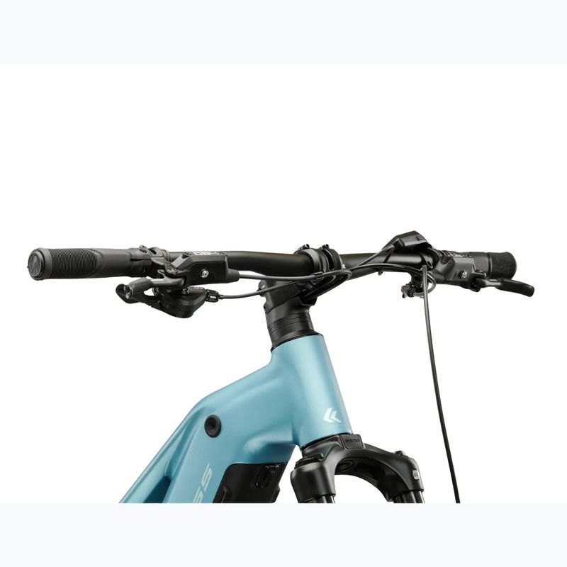 Dámsky elektrický bicykel KROSS Influx Hyb 4.0 W 29 cells 800 Wh blue/light blue/matte 4