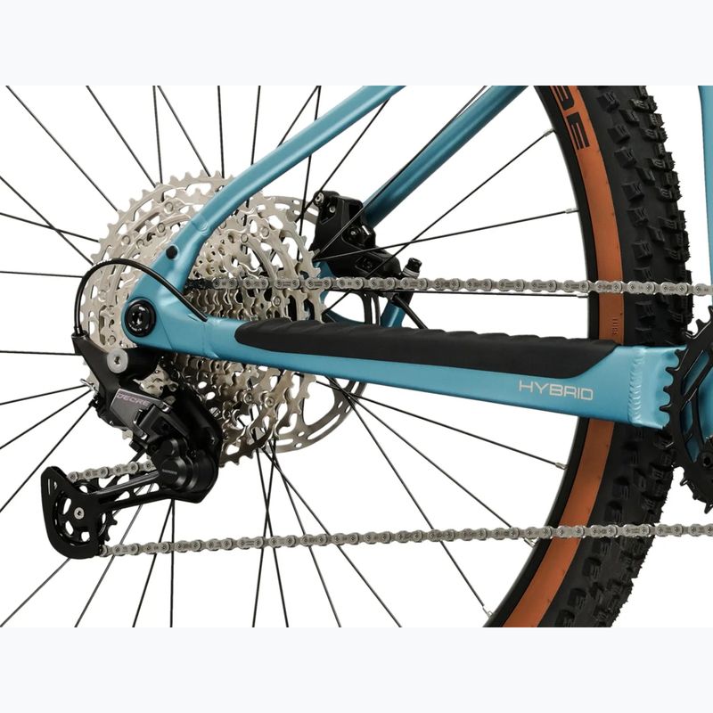 Dámsky elektrický bicykel KROSS Influx Hyb 4.0 W 29 cells 800 Wh blue/light blue/matte 8