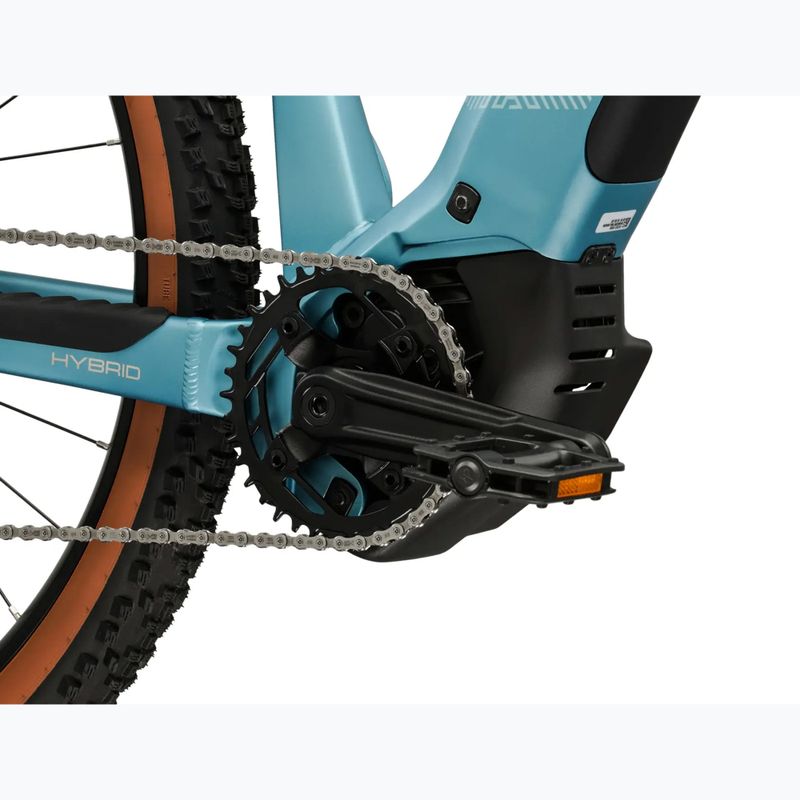 Dámsky elektrický bicykel KROSS Influx Hyb 4.0 W 29 cells 800 Wh blue/light blue/matte 9