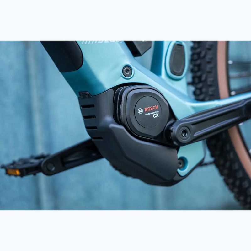 Dámsky elektrický bicykel KROSS Influx Hyb 4.0 W 29 cells 800 Wh blue/light blue/matte 16