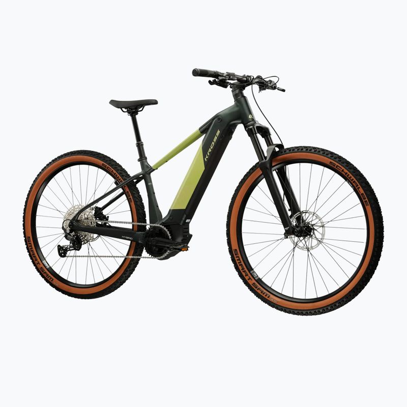 Elektrický bicykel KROSS Influx Hyb 4.0 29 el. 800 Mh green/khaki/matte 2