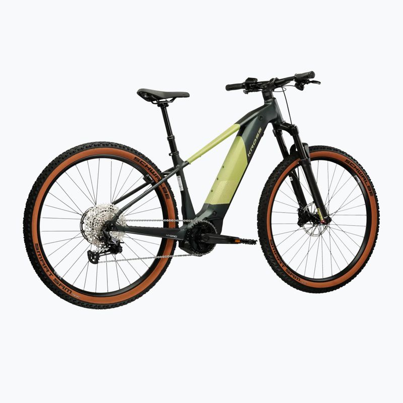 Elektrický bicykel KROSS Influx Hyb 4.0 29 el. 800 Mh green/khaki/matte 3