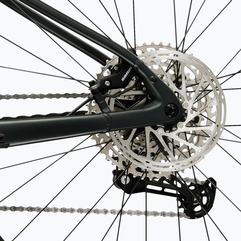 Elektrický bicykel KROSS Influx Hyb 4.0 29 el. 800 Mh green/khaki/matte 11