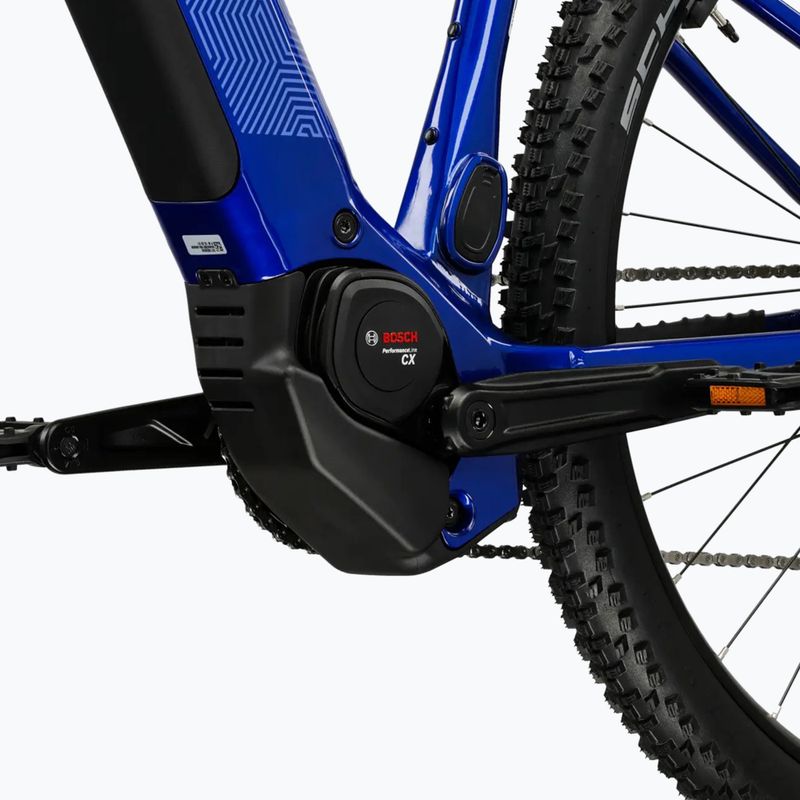Elektrický bicykel KROSS Influx Hyb 4.0 29 el. 800 Mh blue/light blue/gloss 10