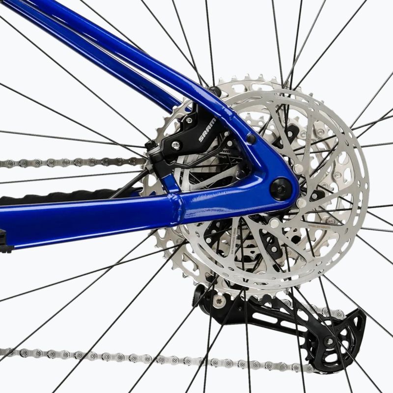 Elektrický bicykel KROSS Influx Hyb 4.0 29 el. 800 Mh blue/light blue/gloss 11