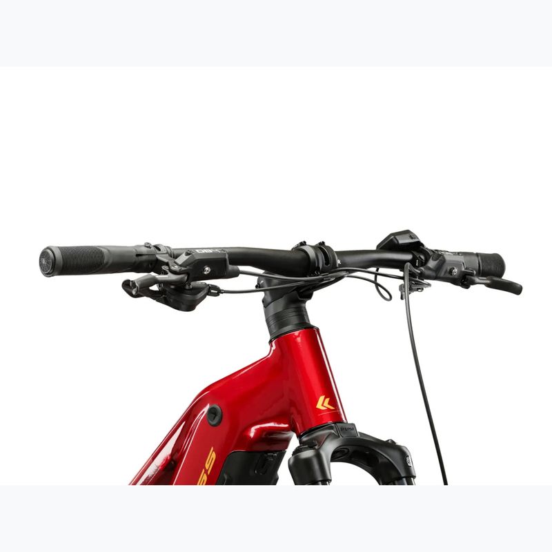 Dámsky elektrický bicykel KROSS Influx Hyb 4.0 W 27.5 el. 800 Wh ruby/burgundy/gloss 4