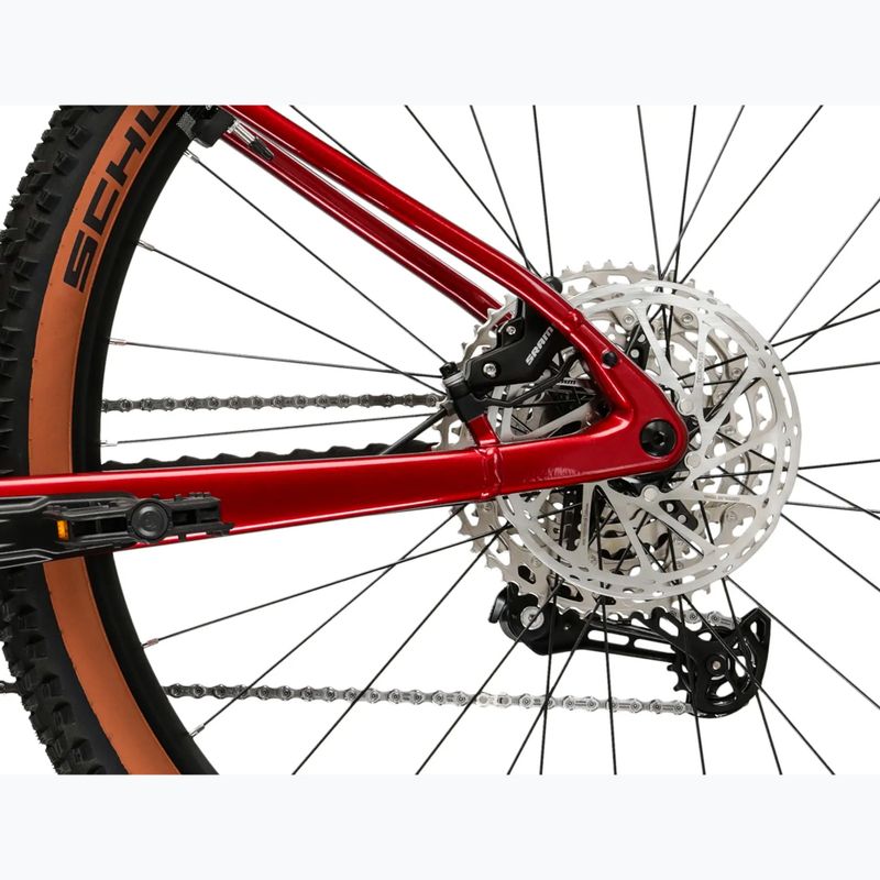 Dámsky elektrický bicykel KROSS Influx Hyb 4.0 W 27.5 el. 800 Wh ruby/burgundy/gloss 11