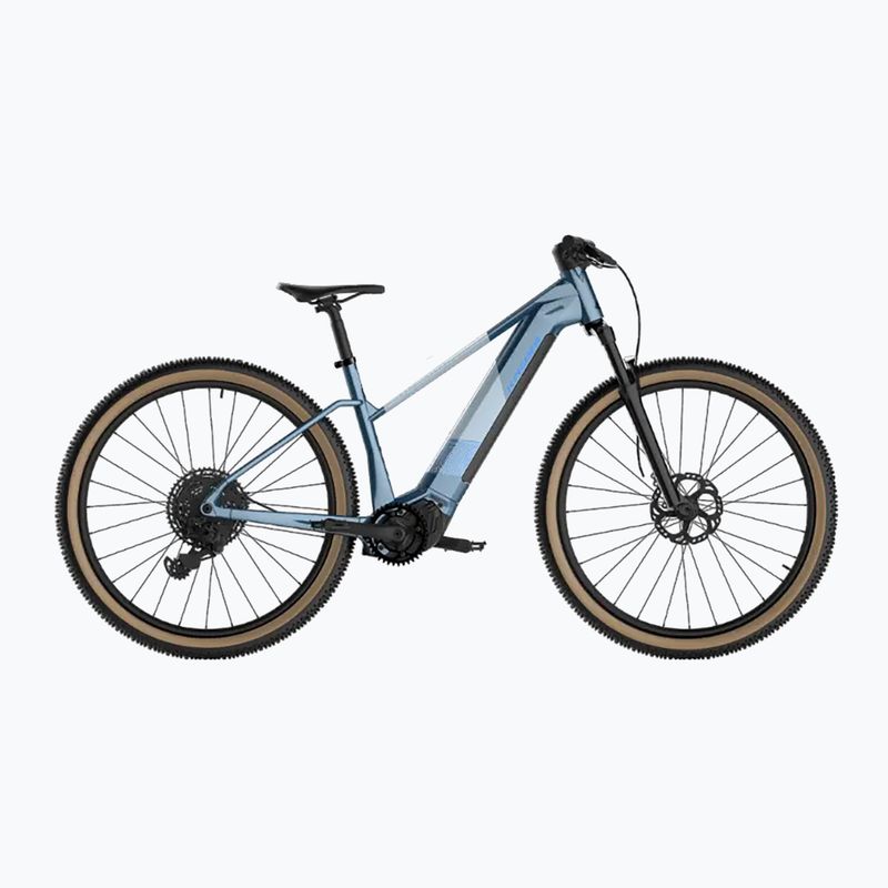 Dámsky elektrický bicykel KROSS Influx Hyb 3.0 29 el. 800 Wh blue/light blue/gloss