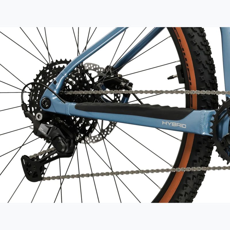 Dámsky elektrický bicykel KROSS Influx Hyb 3.0 29 el. 800 Wh blue/light blue/gloss 8