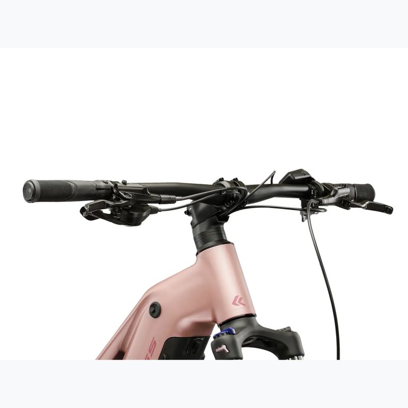 Dámsky elektrický bicykel KROSS Influx Hyb 3.0 29 el. 800 Wh pink/burgundy/matte 4