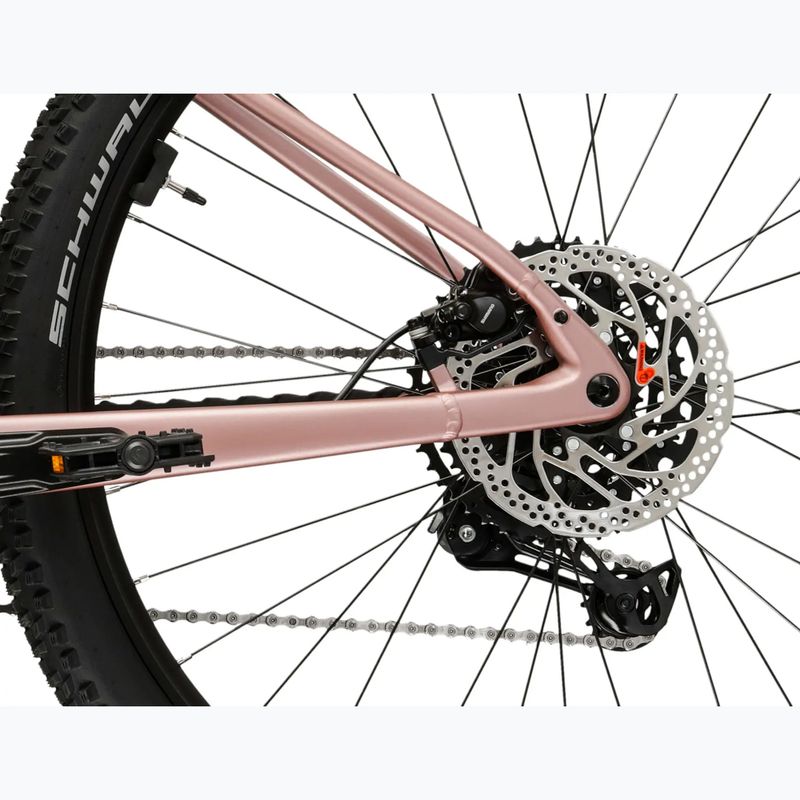 Dámsky elektrický bicykel KROSS Influx Hyb 3.0 29 el. 800 Wh pink/burgundy/matte 11