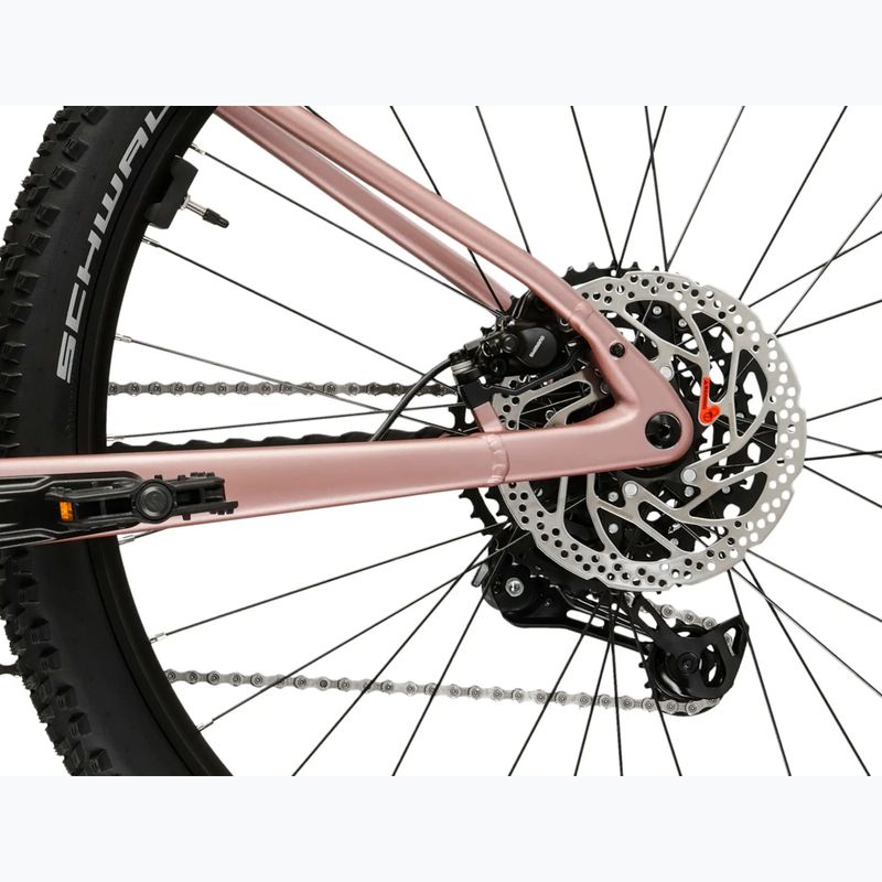 Dámsky elektrický bicykel KROSS Influx Hyb 3.0 27,5 el. 800 Wh pink/burgundy/matte 11