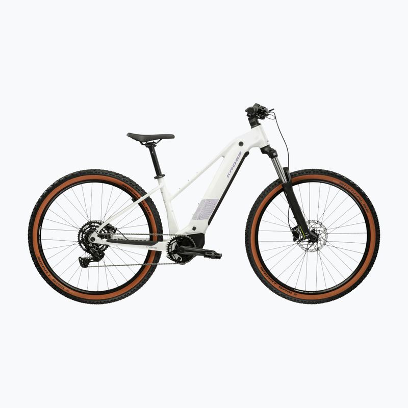 Dámsky elektrický bicykel KROSS Influx Hyb 2.0 29 el. 600 Wh pearl/purple/gloss 14
