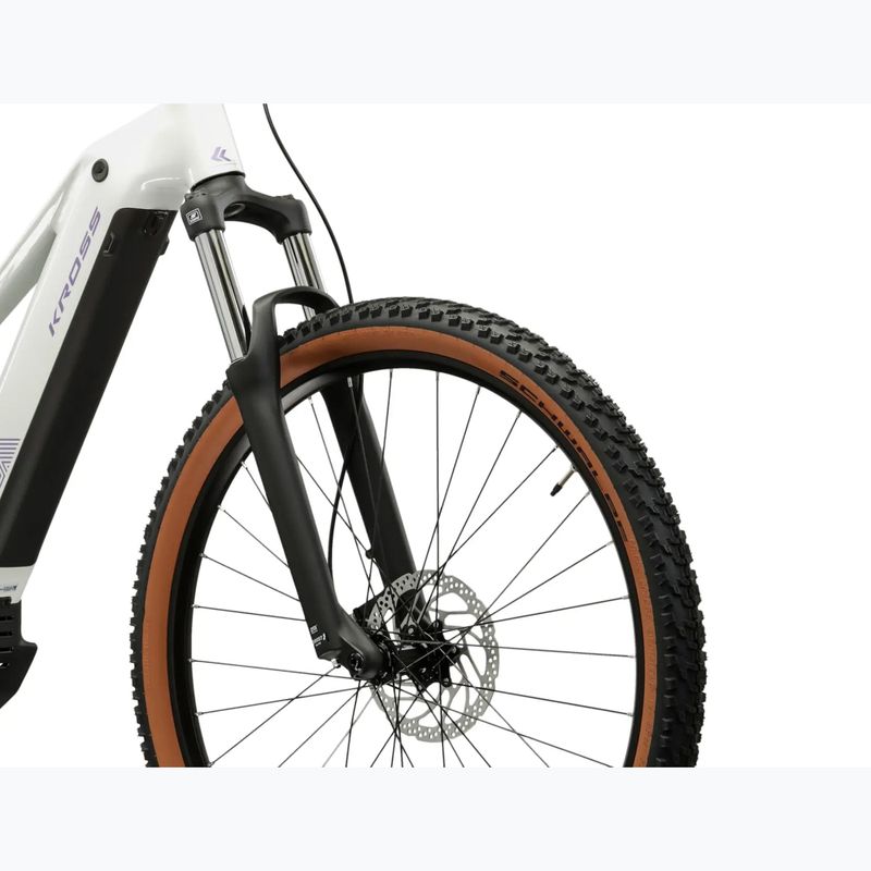 Dámsky elektrický bicykel KROSS Influx Hyb 2.0 29 el. 600 Wh pearl/purple/gloss 5