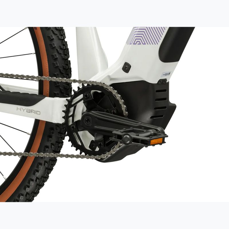 Dámsky elektrický bicykel KROSS Influx Hyb 2.0 29 el. 600 Wh pearl/purple/gloss 8