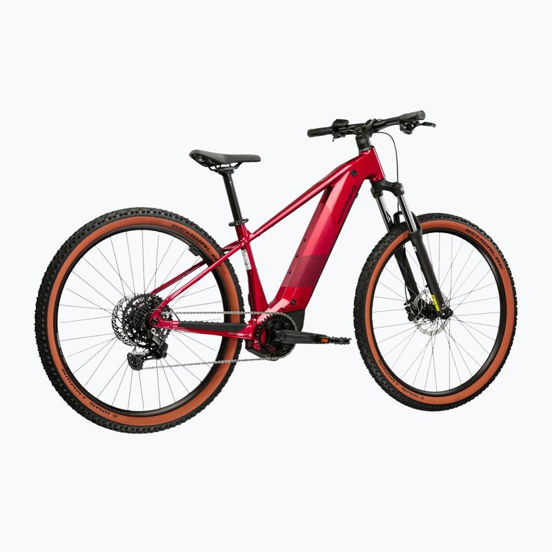 Elektrický bicykel KROSS Influx Hyb 2.0 29 el. 600 Wh ruby/black/gloss 3