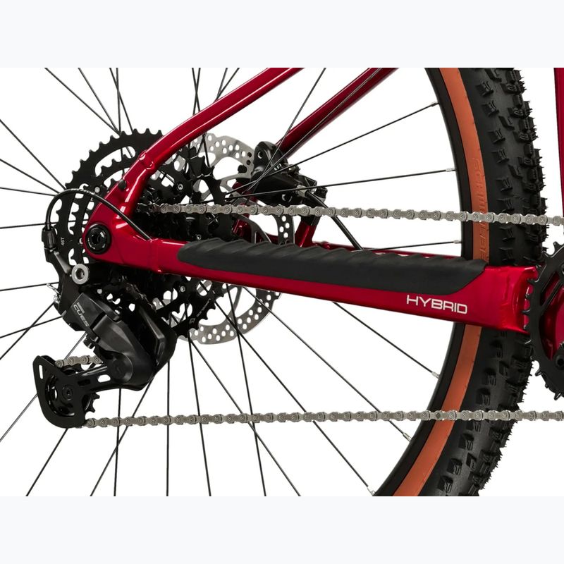 Elektrický bicykel KROSS Influx Hyb 2.0 29 el. 600 Wh ruby/black/gloss 8