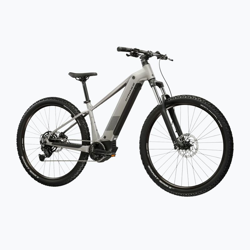 Elektrický bicykel KROSS Influx Hyb 2.0 29 el. 600 Wh silver/black/matte 2