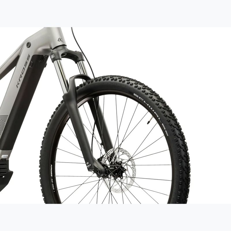 Elektrický bicykel KROSS Influx Hyb 2.0 29 el. 600 Wh silver/black/matte 6