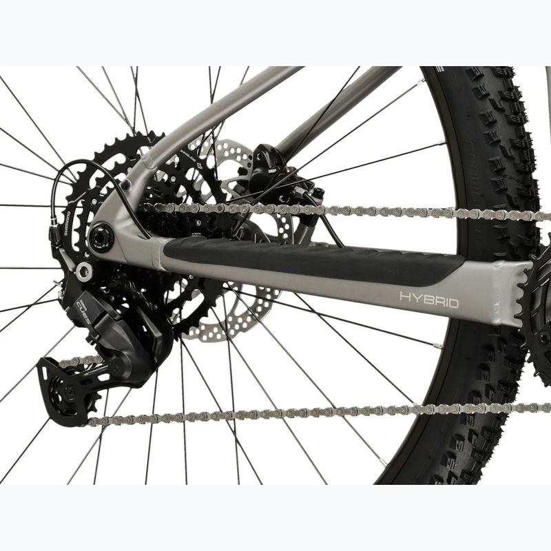 Elektrický bicykel KROSS Influx Hyb 2.0 29 el. 600 Wh silver/black/matte 8