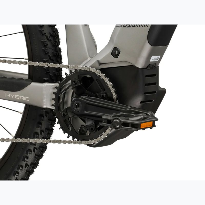 Elektrický bicykel KROSS Influx Hyb 2.0 29 el. 600 Wh silver/black/matte 9