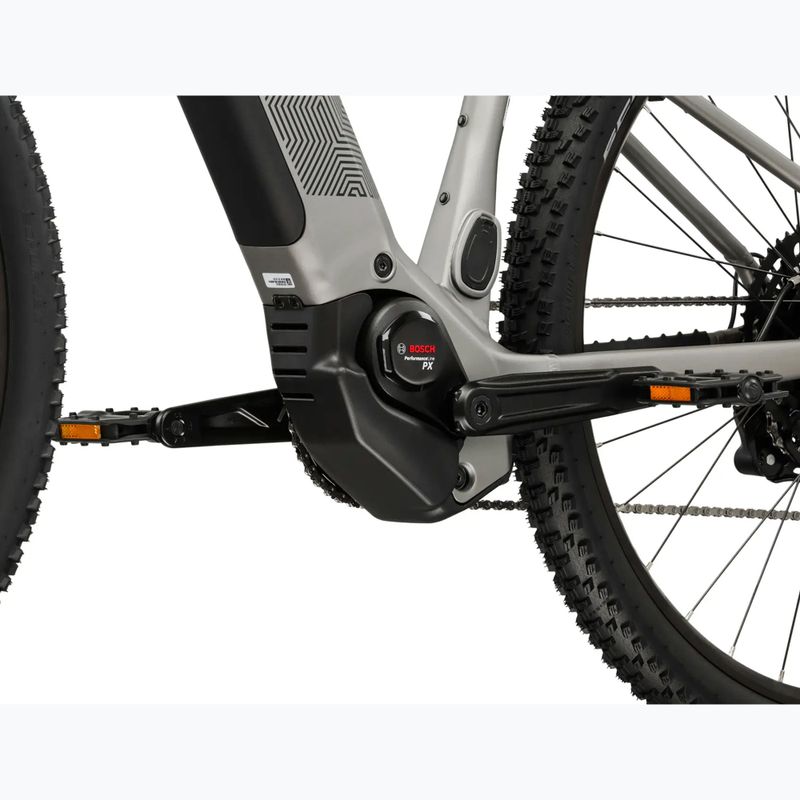 Elektrický bicykel KROSS Influx Hyb 2.0 29 el. 600 Wh silver/black/matte 10