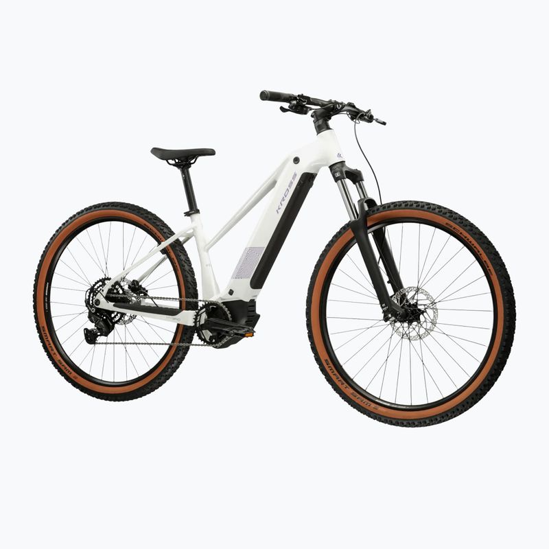 Dámsky elektrický bicykel KROSS Influx Hyb 2.0 27,5 el. 600 Wh pearl/purple/gloss 2