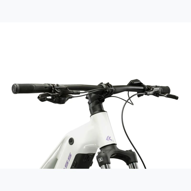 Dámsky elektrický bicykel KROSS Influx Hyb 2.0 27,5 el. 600 Wh pearl/purple/gloss 4