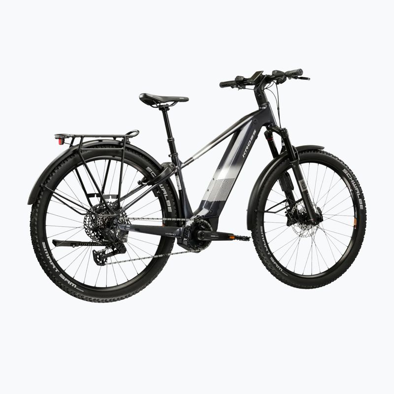 Elektrický bicykel KROSS Influx Suv Hybrid 6.0 29 el. 800 Wh graphite/silver/gloss 3