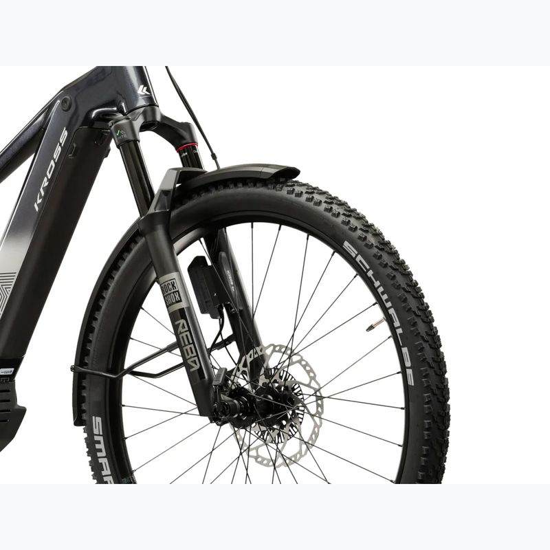 Elektrický bicykel KROSS Influx Suv Hybrid 6.0 29 el. 800 Wh graphite/silver/gloss 6