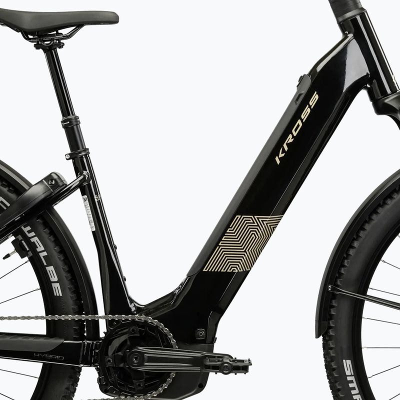Elektrický bicykel KROSS Influx Suv Hybrid 4.0 800 29 el. black/beige/gloss 3