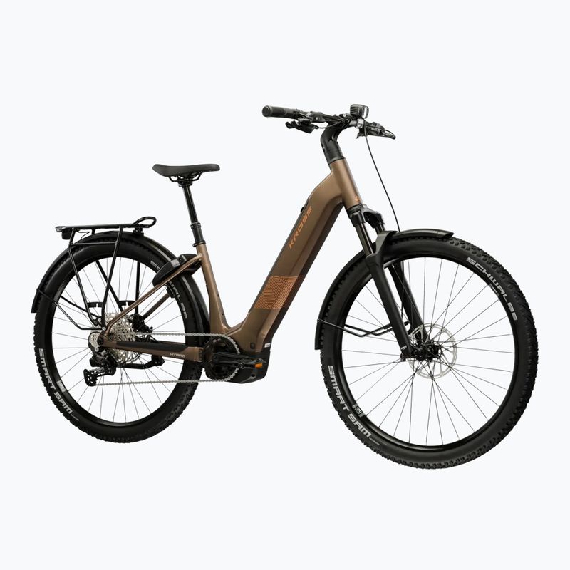 Elektrický bicykel KROSS Influx Suv Hybrid 4.0 800 29 electric gray/copper/matte 2