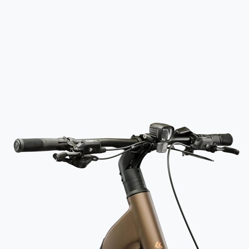 Elektrický bicykel KROSS Influx Suv Hybrid 4.0 800 29 electric gray/copper/matte 4