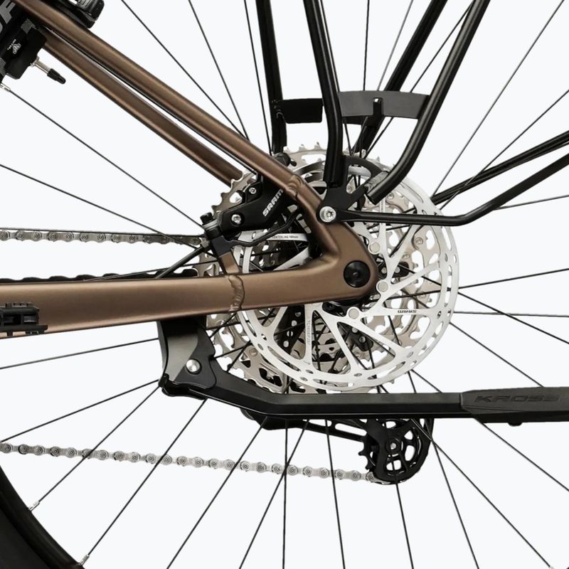 Elektrický bicykel KROSS Influx Suv Hybrid 4.0 800 29 electric gray/copper/matte 11