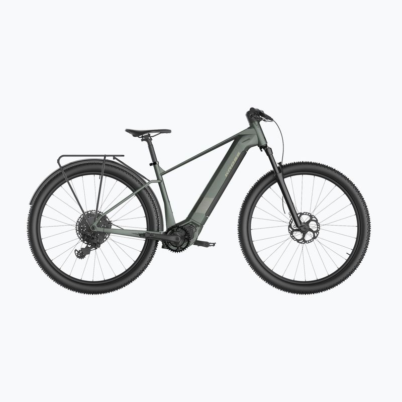 Elektrický bicykel KROSS Influx Suv Hybrid 4.0 800 29 electric graphite/beige/gloss