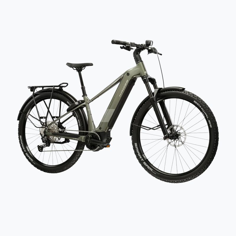 Elektrický bicykel KROSS Influx Suv Hybrid 4.0 800 29 electric graphite/beige/gloss 2